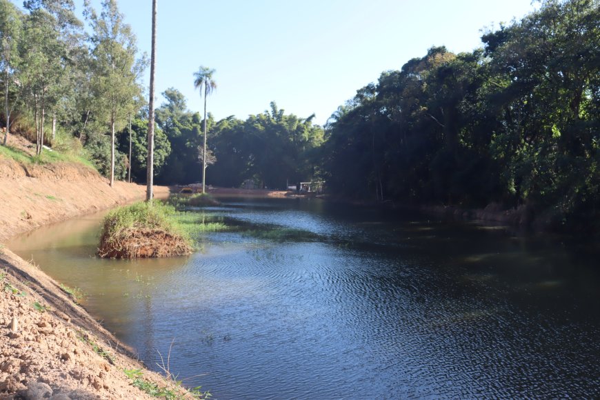 Serra Negra avança no combate às enchentes com lago de contenção e limpeza de ribeirões