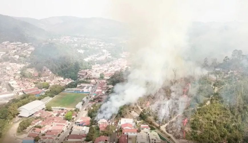 Monte Alegre do Sul aparece em lista de cidades com focos ativos de incêndio