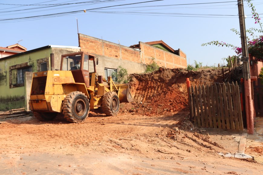 Obras para construção de viradouro de ônibus no Bairro São Luiz são iniciadas