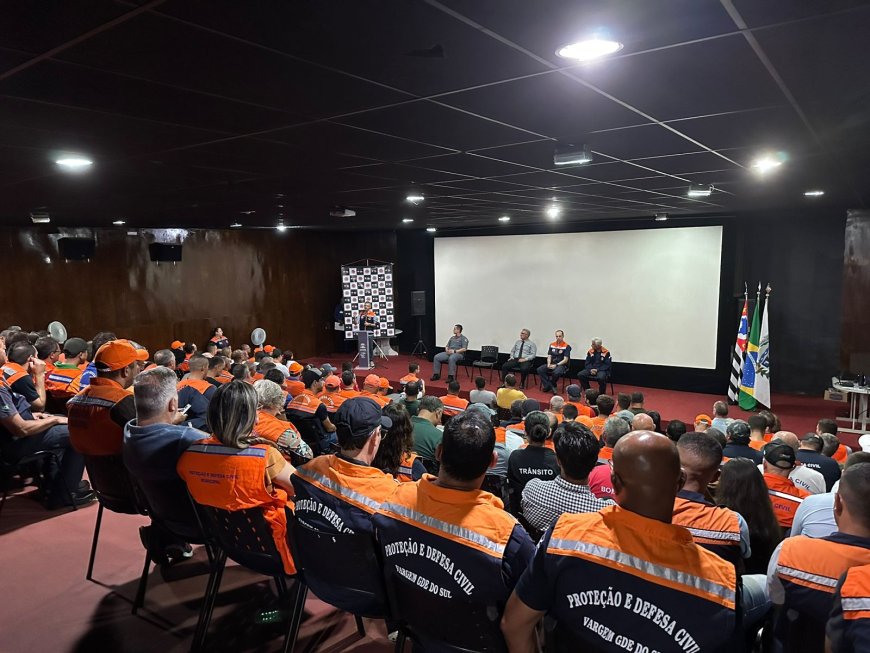 Serra Negra sedia treinamento para fortalecer ações da Defesa Civil nas chuvas de verão